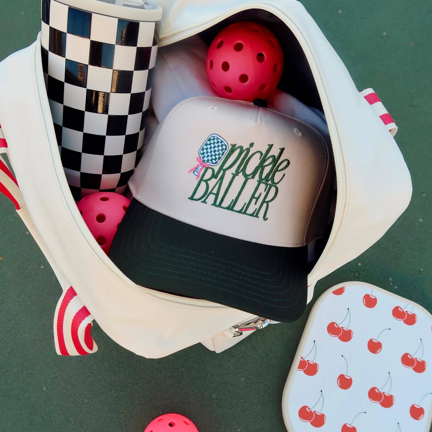 Ruby Moon - Pickleballer Embroidered Hat