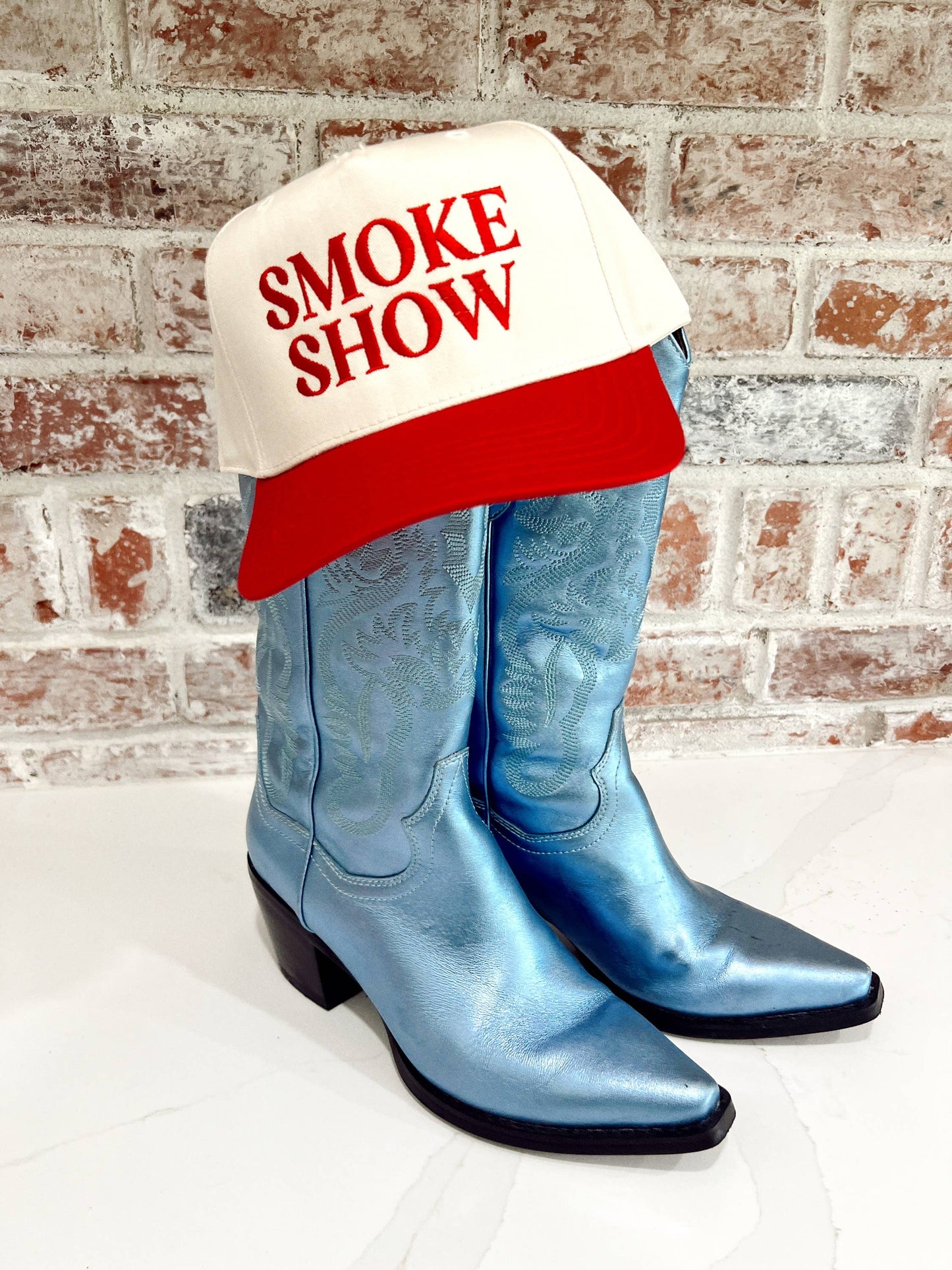 Ruby Moon - Smoke Show- Embroidered Hat