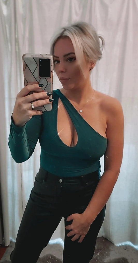 The Demi Bodysuit - Emerald