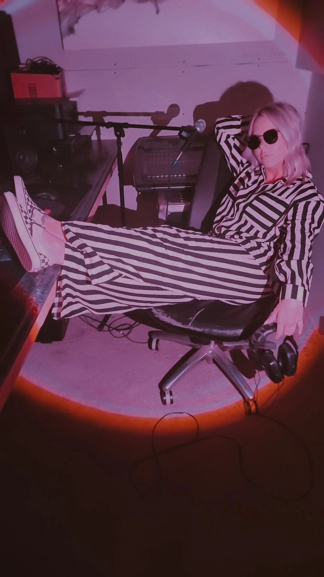 Grunge Girl Satin Set