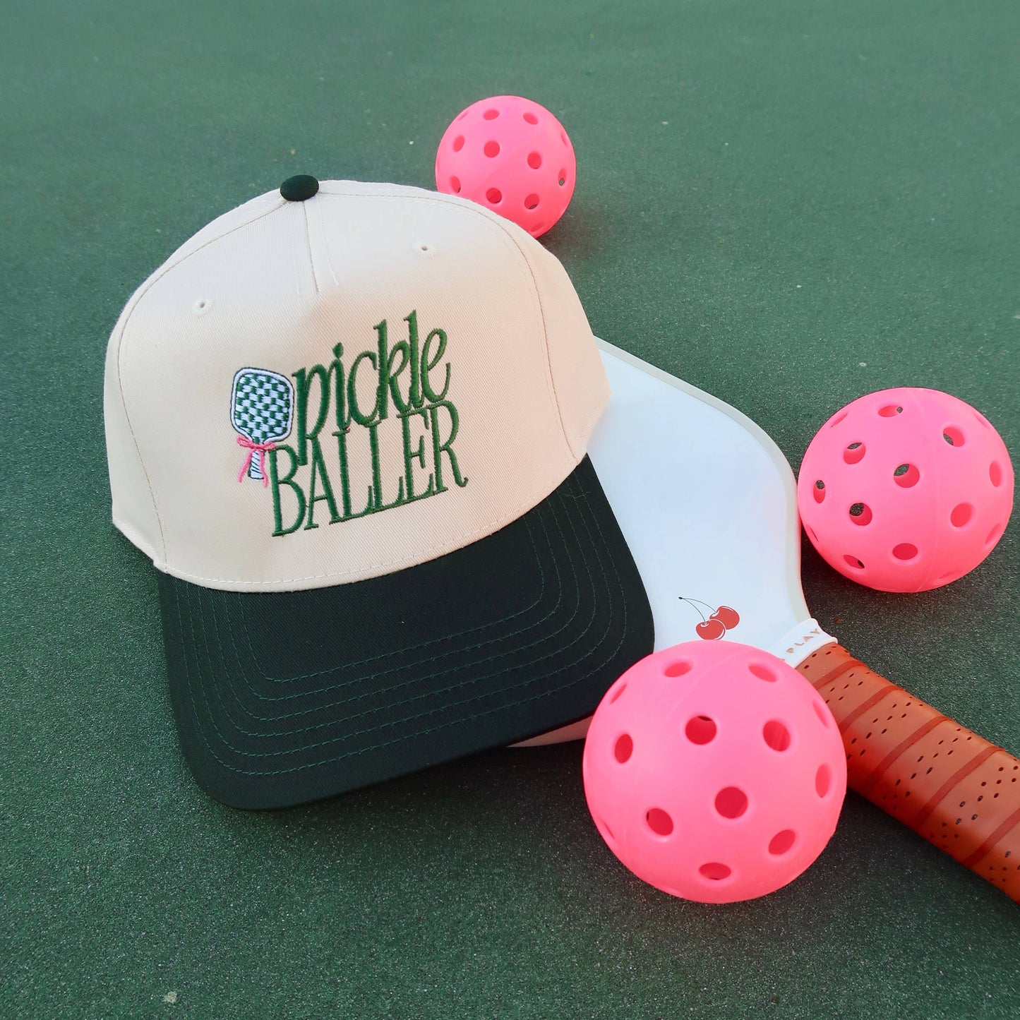 Ruby Moon - Pickleballer Embroidered Hat