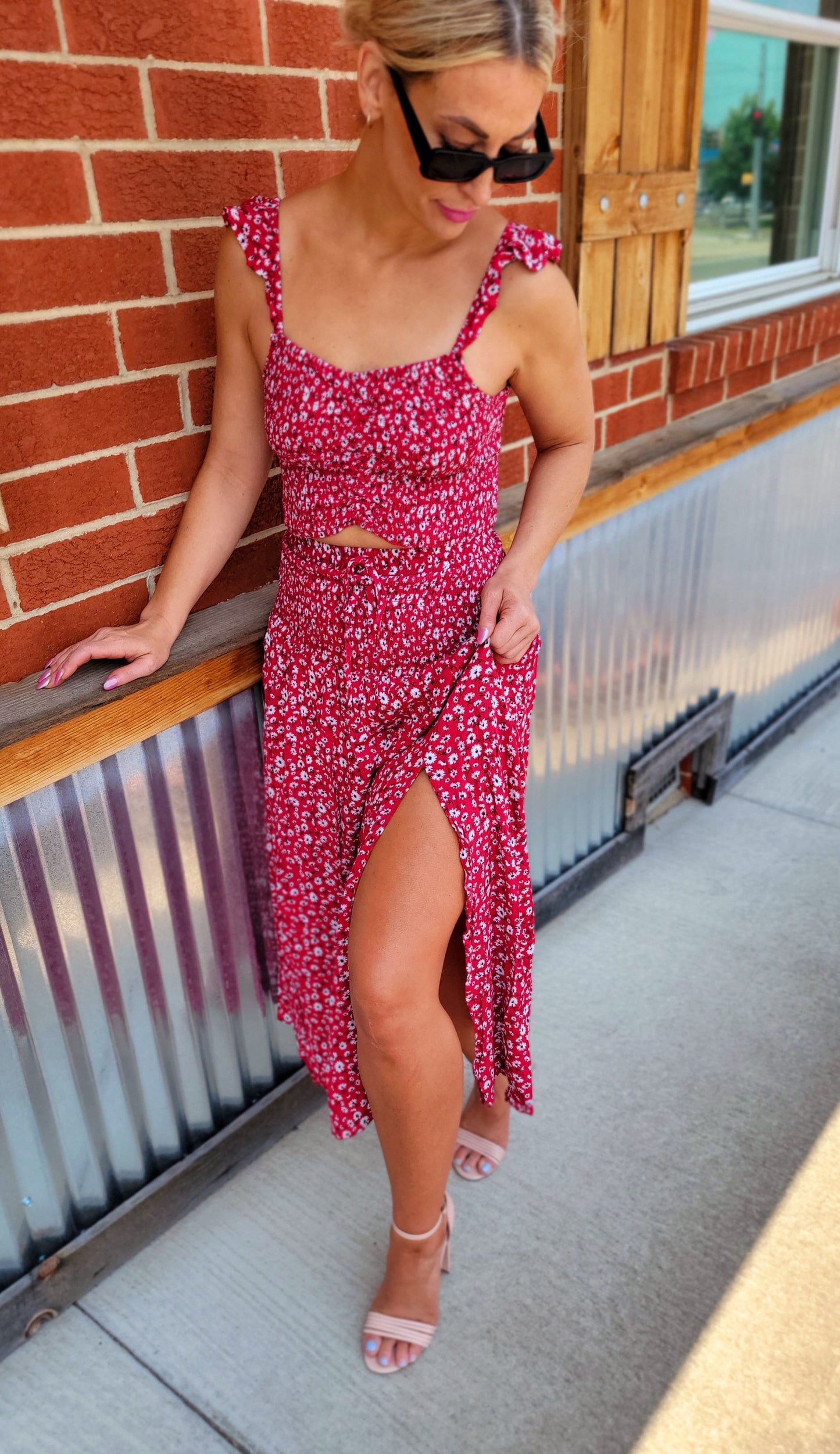 Somewhere On Vacay Floral Set