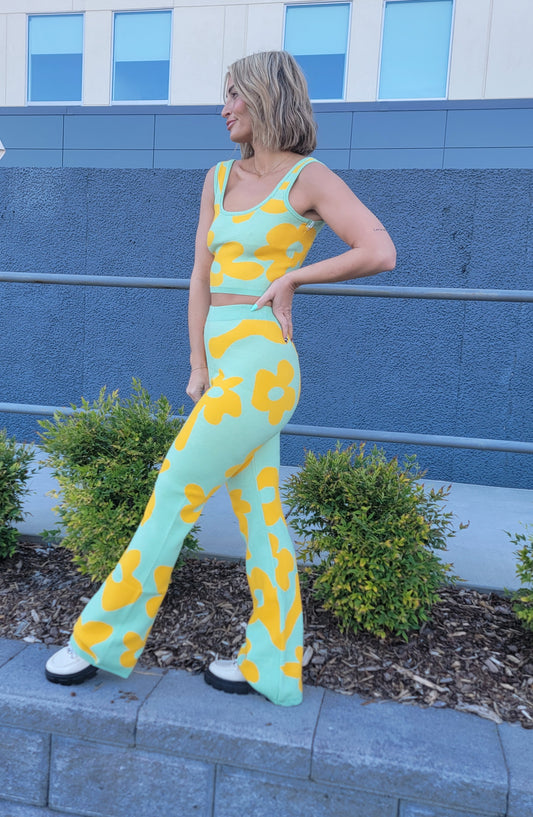 The Zoey Flower Pants