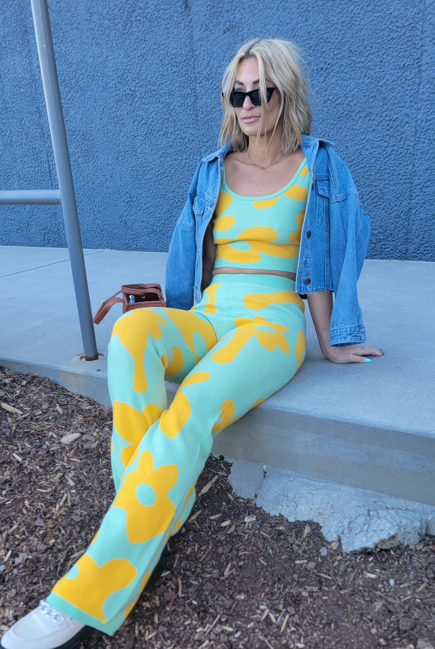 The Zoey Flower Pants