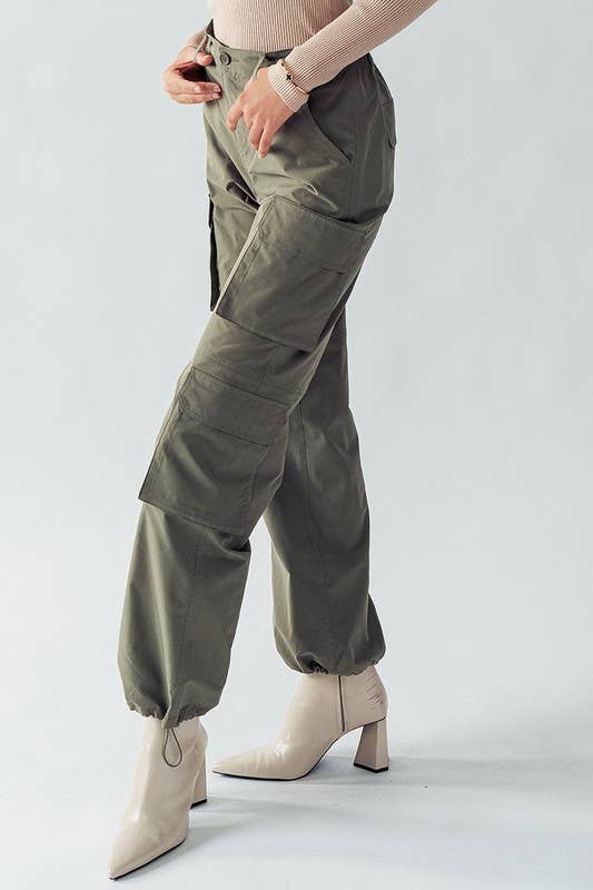 Arden Cargo Pant - in olive