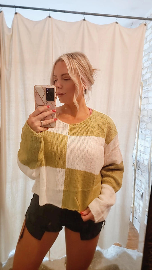 Check It Out Sweater