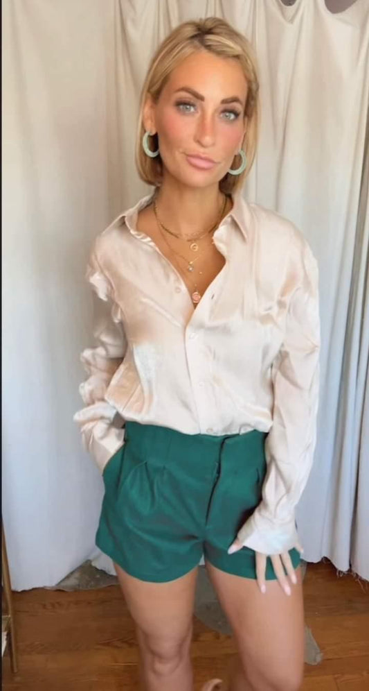 Champange Problems Button Up Top