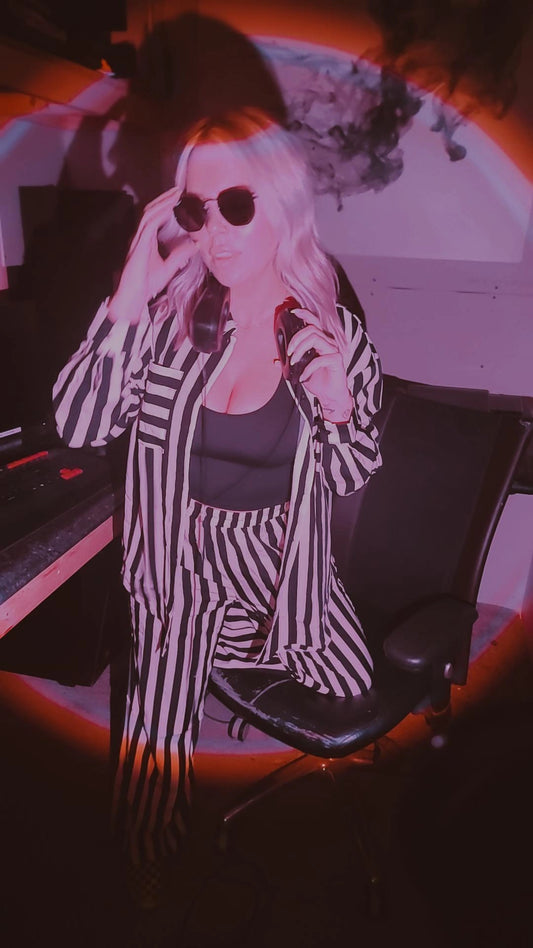 Grunge Girl Satin Set