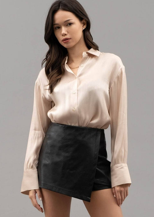 Champange Problems Button Up Top