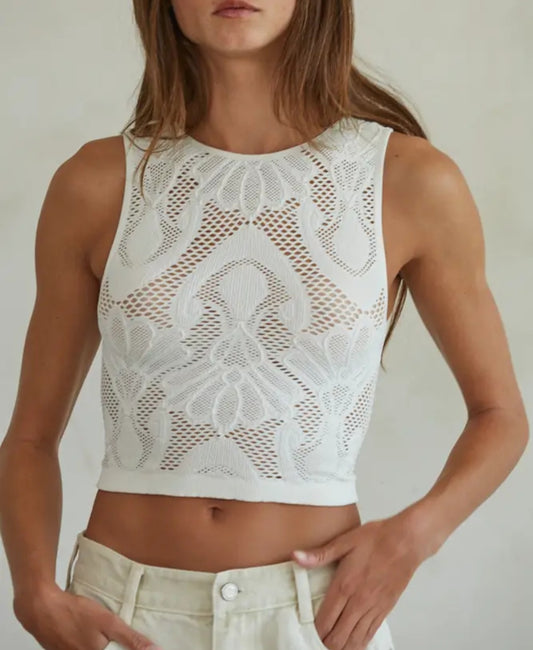 Mia Mesh Tank Top