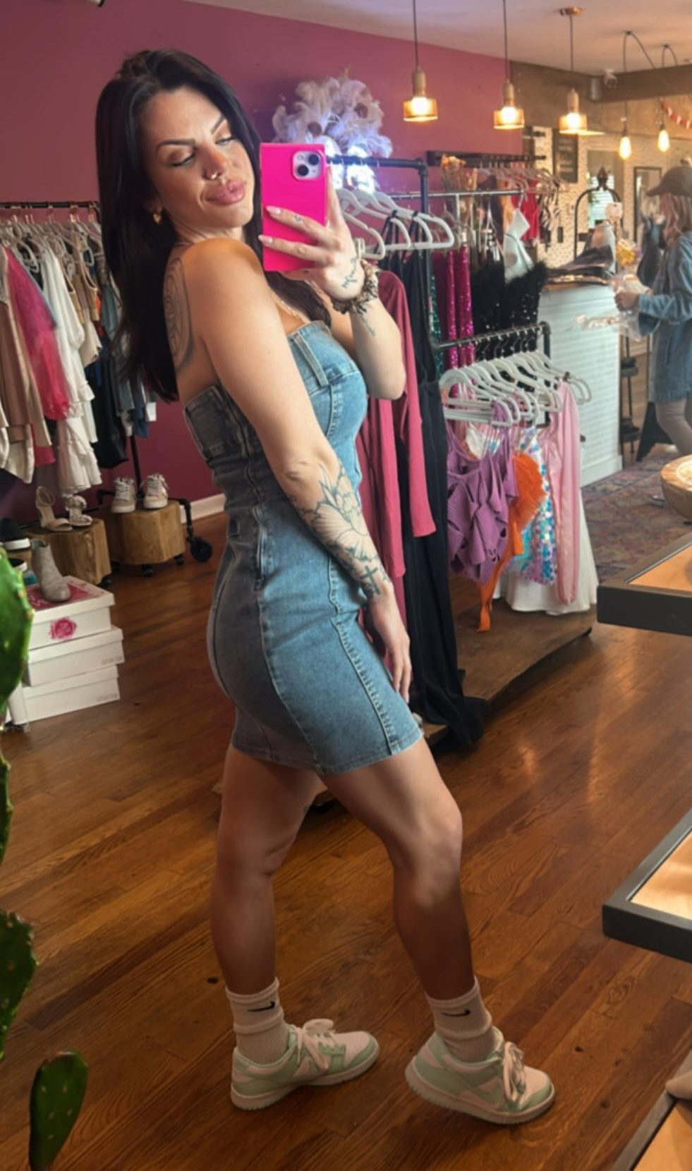 The Stella Denim Dress