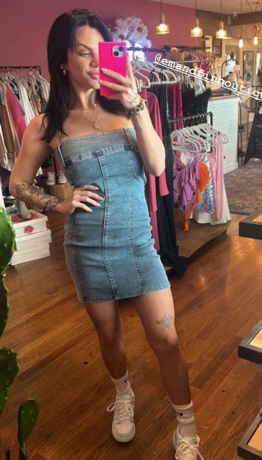 The Stella Denim Dress